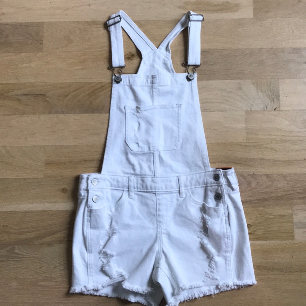 Hollister Boyfriend Short Overall
